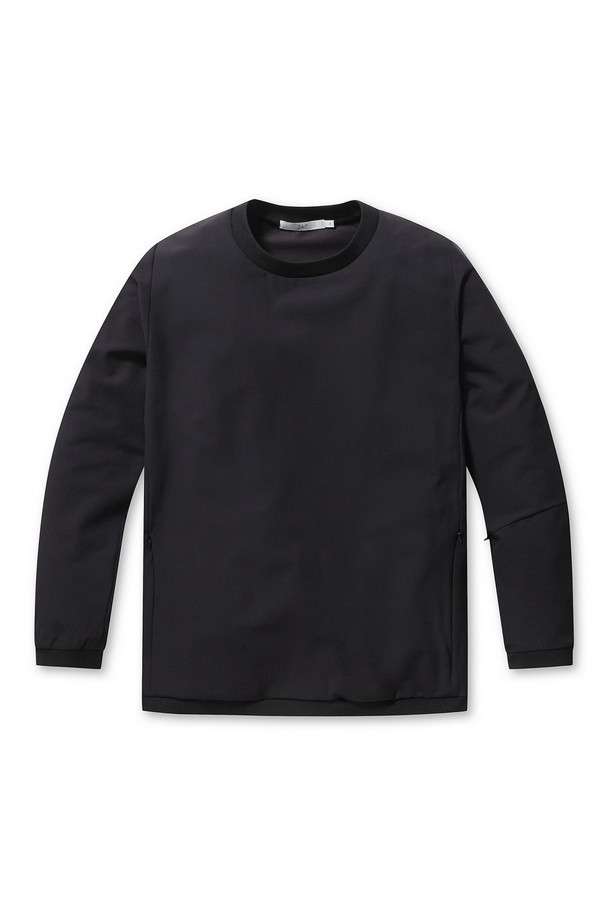 [24/7 series] IN&OUT WOVEN SWEAT (247)_BLACK_0