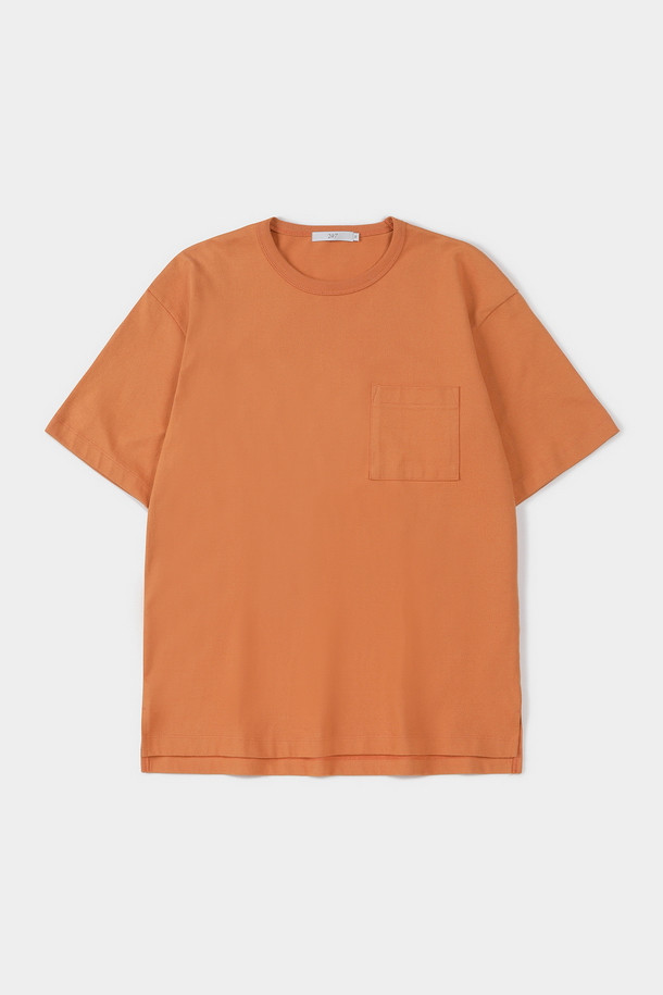 [24/7 series] USA COTTON TEE (247)_ORANGE_0