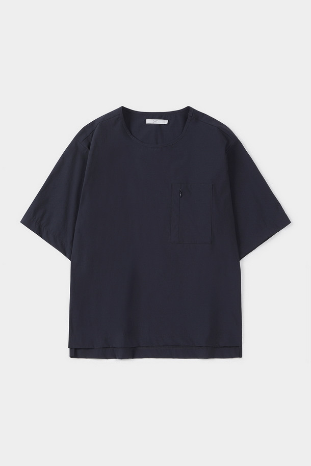 [24/7 series] 4WAY STRETCH PULLOVER SHIRTS (247)_NAVY_0