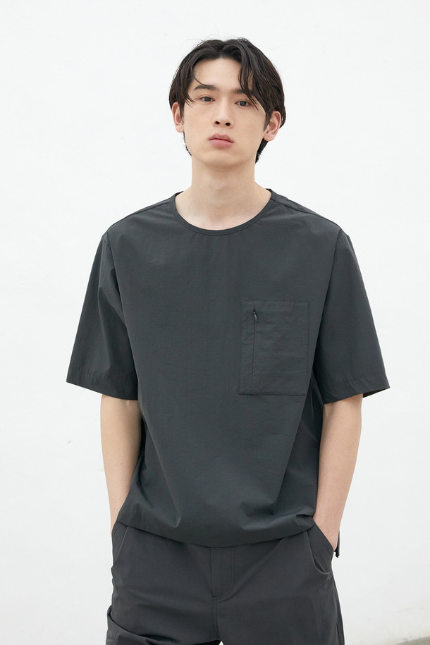 [24/7 series] 4WAY STRETCH PULLOVER SHIRTS (247)_GREY_0