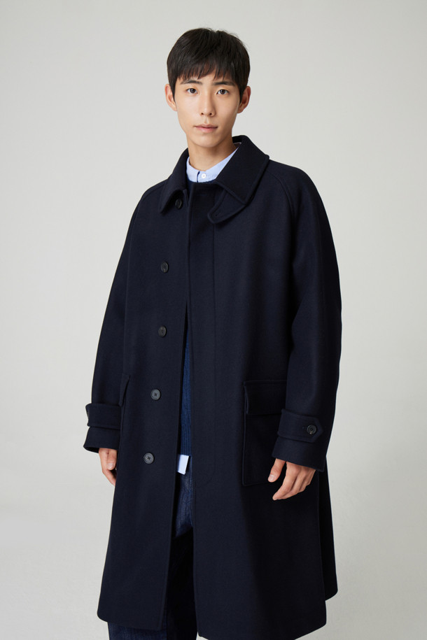 24/7 series - 코트 - WOOL BALMACAAN COAT (247)