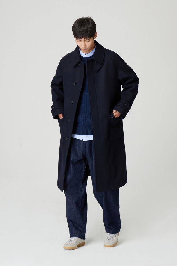 24/7 series - 코트 - WOOL BALMACAAN COAT (247)