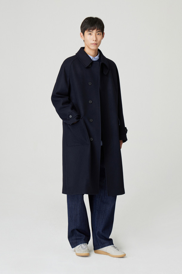 24/7 series - 코트 - WOOL BALMACAAN COAT (247)