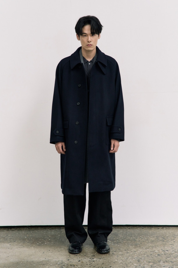 24/7 series - 코트 - WOOL BALMACAAN COAT (247)