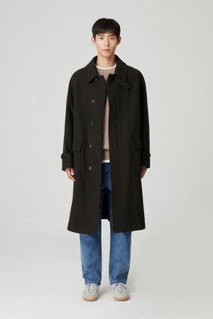 WOOL BALMACAAN COAT (247)