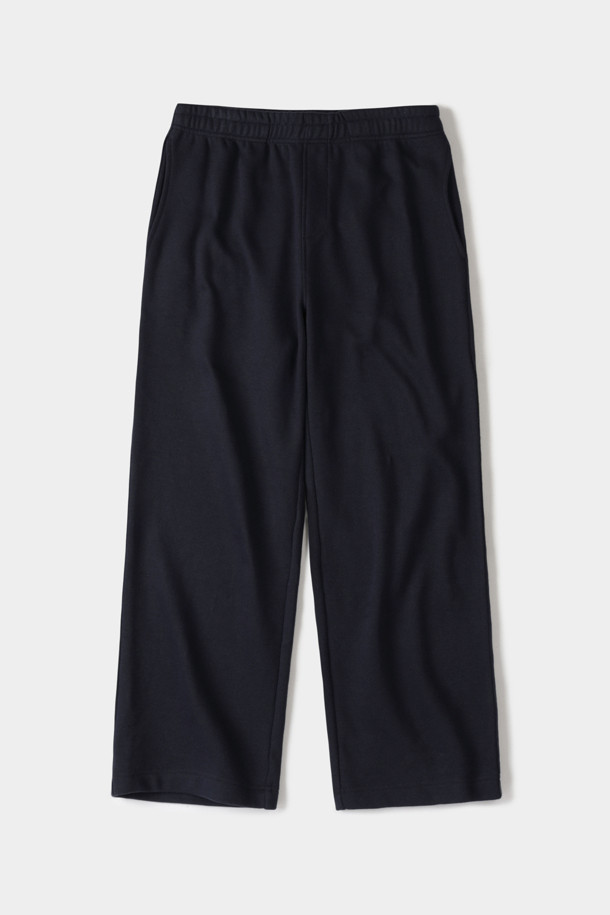 [24/7 series] SAKARIVA SWEAT WIDE PANTS (247)_NAVY_0
