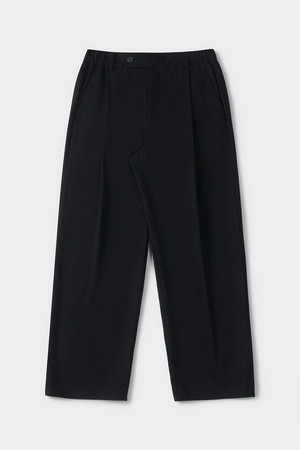 [24/7 series] RELAXED WIDE BANDING PANTS (247)_NAVY_0