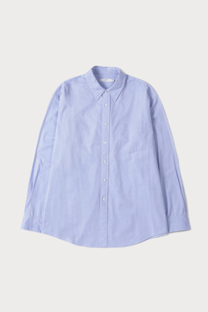 [24/7 series] COMPACT STRETCH OXFORD SHIRTS (247)_BLUE_0