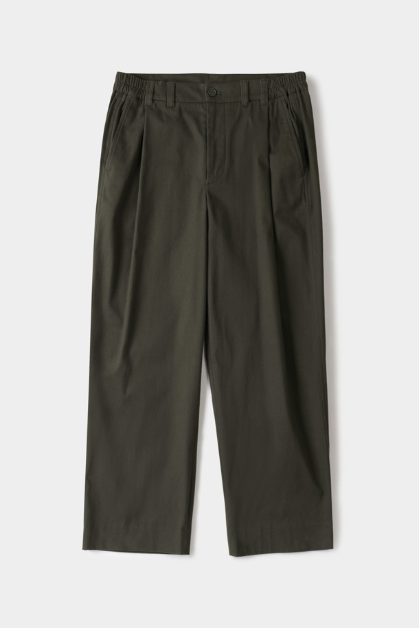 [24/7 series] MOLESKINE WIDE PANTS (247)_KHAKI_0