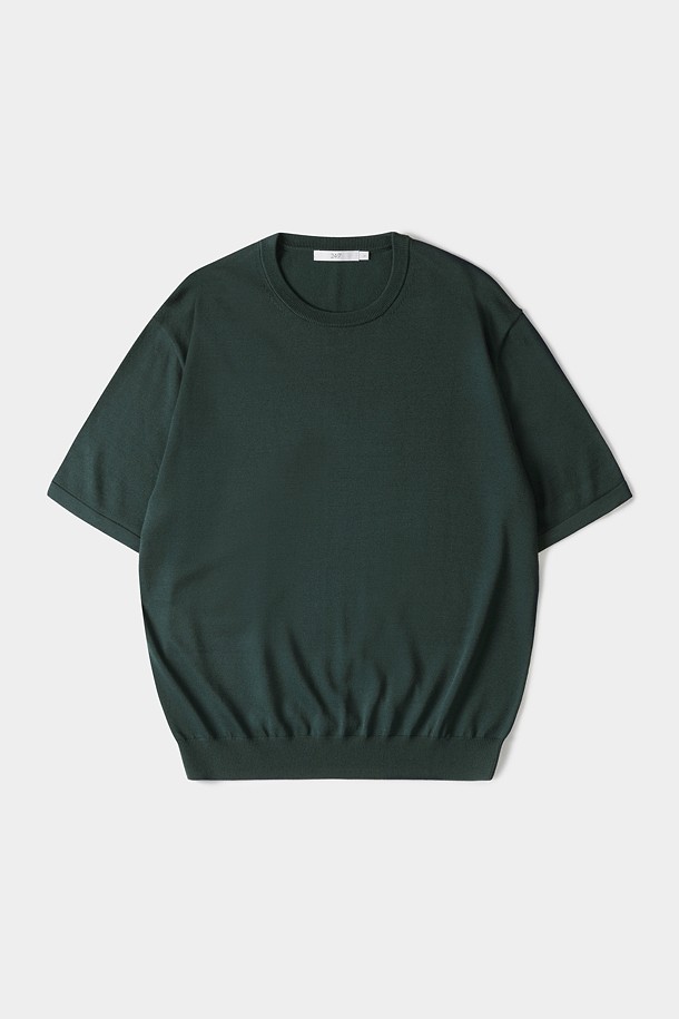 7247 Khaki Crew Neck T-Shirt