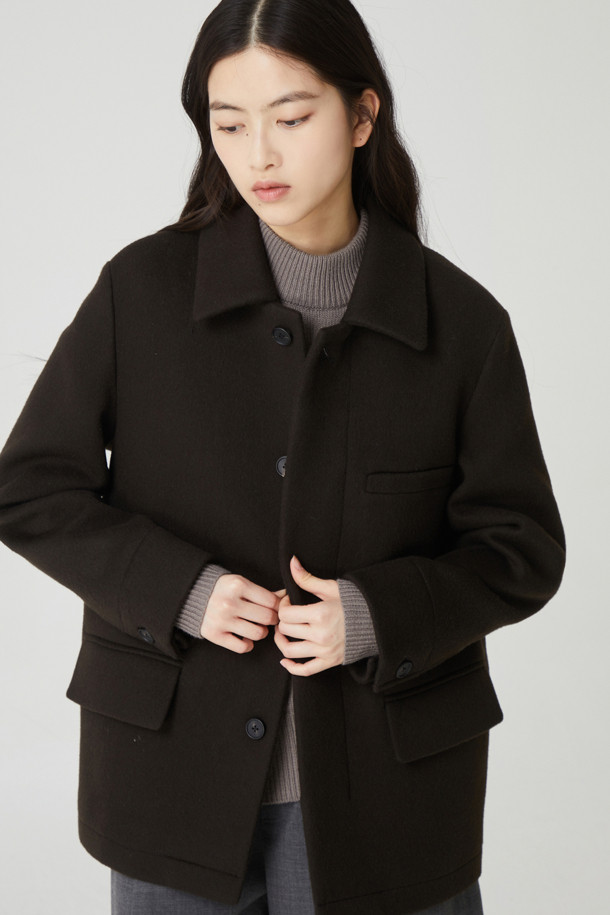 24/7 series -  - WOOL CAR COAT (247)