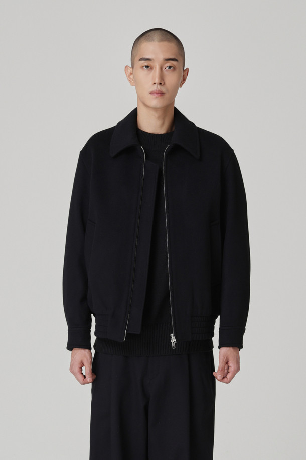 24/7 series - 블루종/점퍼 - CASHMERE BLENDED BLOUSON JACKET (247)