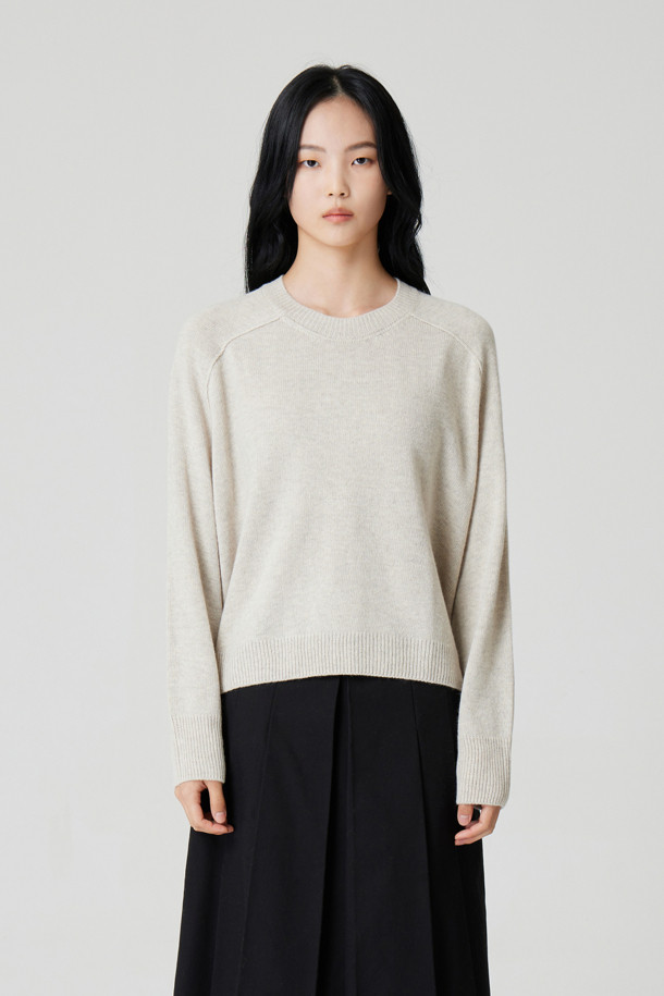 24/7 series - 스웨터 - FOX WOOL KNIT PULLOVER (247)