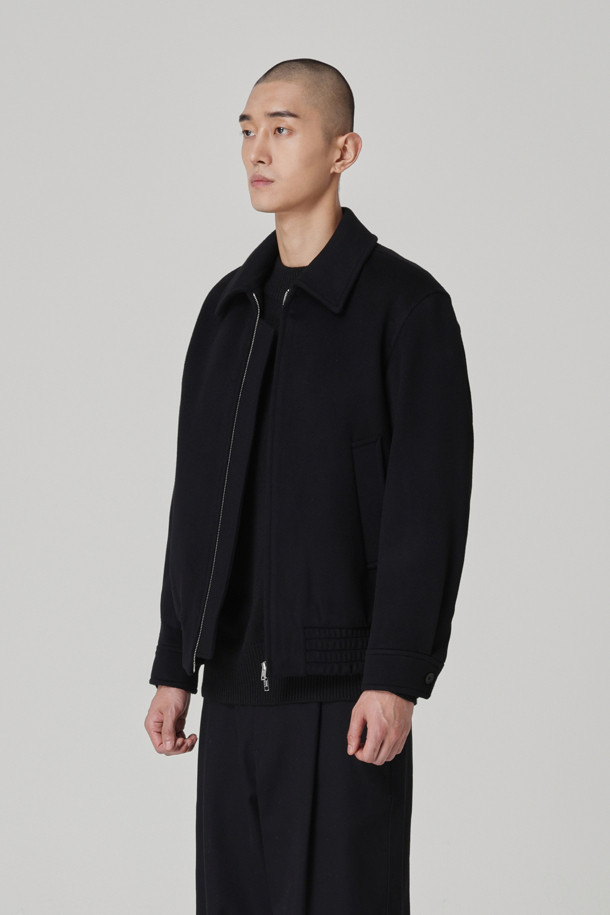 24/7 series - 블루종/점퍼 - CASHMERE BLENDED BLOUSON JACKET (247)