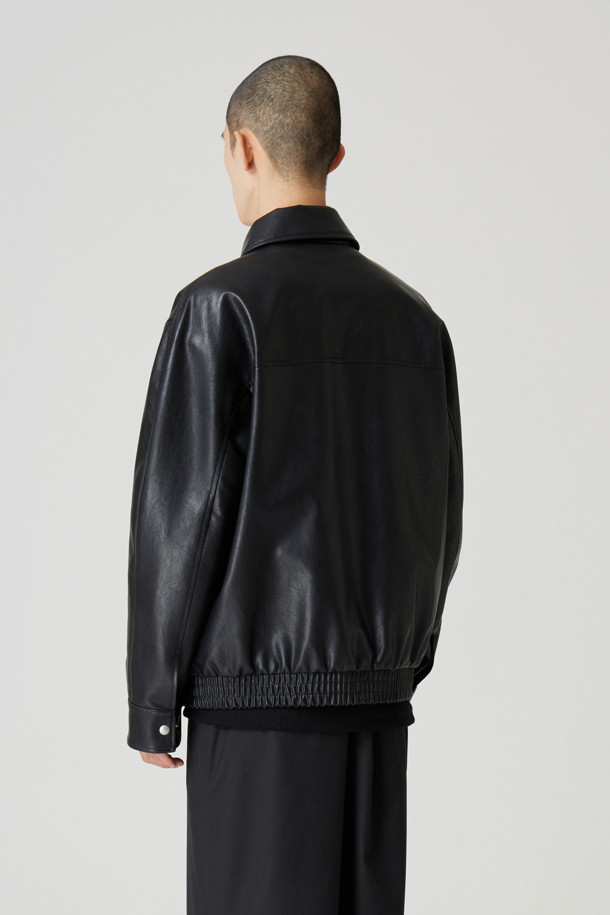 24/7 series - 블루종/점퍼 - VEGAN LEATHER BLOUSON (247)