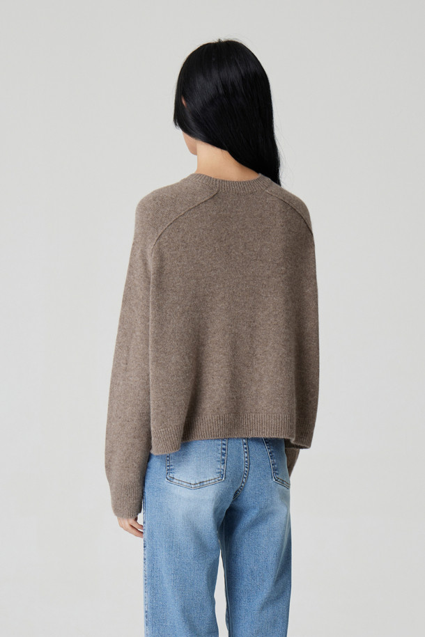 24/7 series - 스웨터 - FOX WOOL KNIT PULLOVER (247)