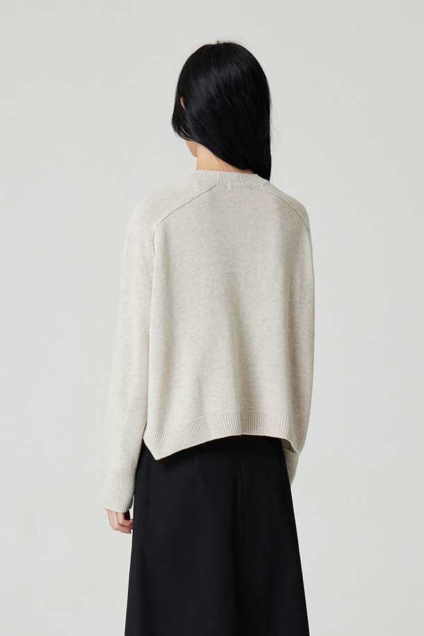 24/7 series - 스웨터 - FOX WOOL KNIT PULLOVER (247)