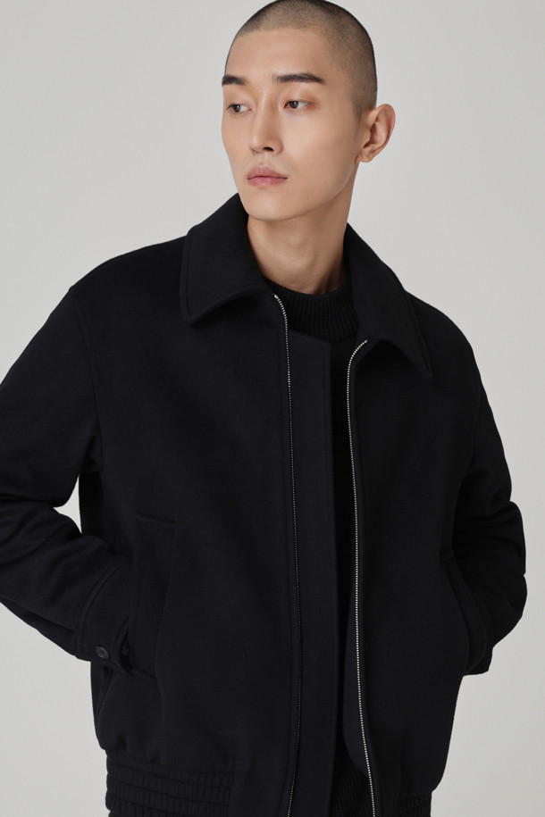 24/7 series - 블루종/점퍼 - CASHMERE BLENDED BLOUSON JACKET (247)