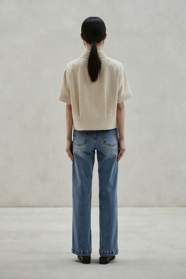 24/7 series - 롱/미디팬츠 - STRAIGHT LONG LENGTH JEANS (247)