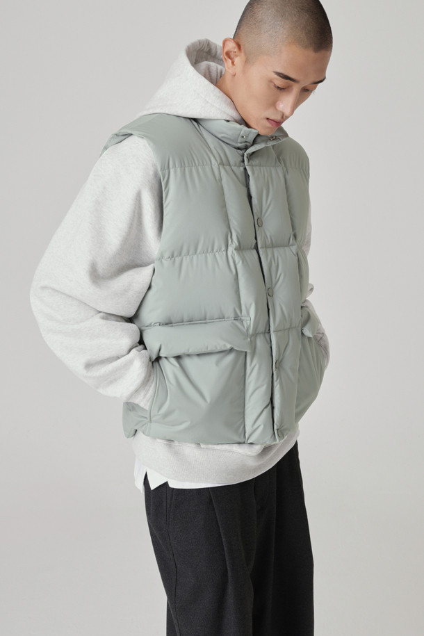 24/7 series - 베스트 - TORAY DELFY GOOSE DOWN VEST (247)