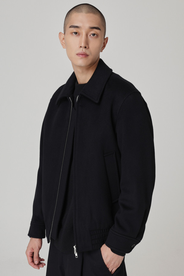 24/7 series - 블루종/점퍼 - CASHMERE BLENDED BLOUSON JACKET (247)