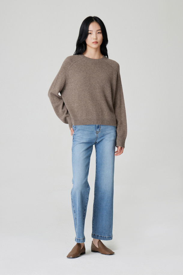 24/7 series - 스웨터 - FOX WOOL KNIT PULLOVER (247)