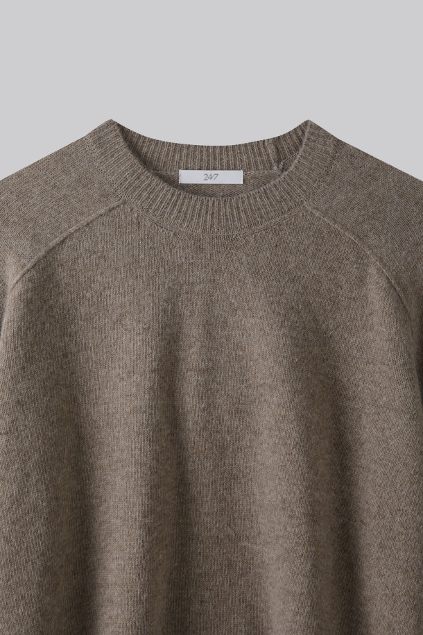 24/7 series - 스웨터 - FOX WOOL KNIT PULLOVER (247)