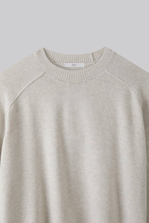 24/7 series - 스웨터 - FOX WOOL KNIT PULLOVER (247)