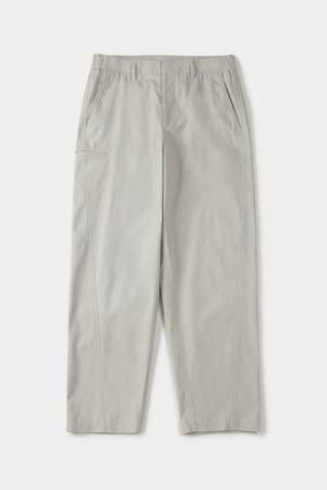 [24/7 series] CURVED CARGO PANTS (247)_IVORY_0