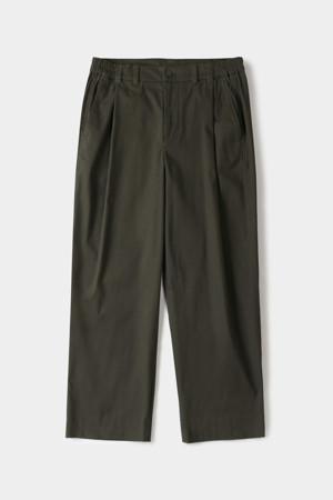 [24/7 series] MOLESKINE WIDE PANTS (247)_KHAKI_0