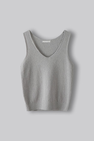 FINE COTTON KNIT VEST (247)