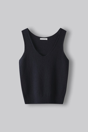 FINE COTTON KNIT VEST (247)