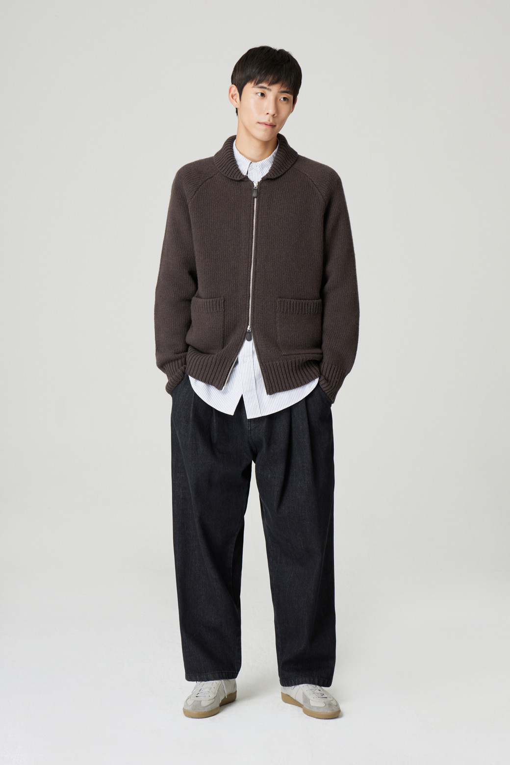 COWICHAN ZIP-UP CARDIGAN (247)_24/7 series - 코오롱몰