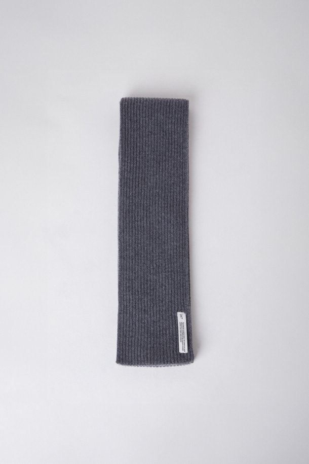 CASHMERE BLENDED MUFFLER (247)_GREY_0