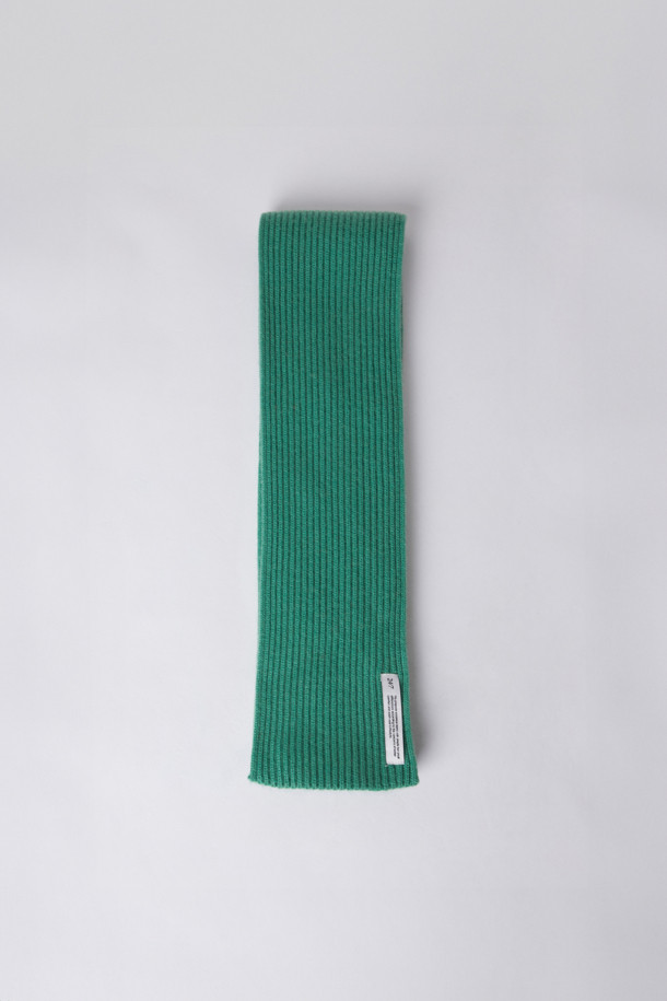 CASHMERE BLENDED MUFFLER (247)_GREEN_0