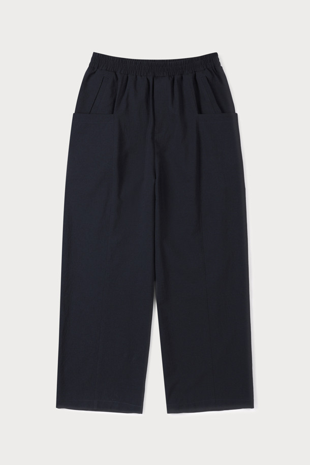 [24/7 series] CREASE STRUCTURED PANTS (247)_NAVY_0