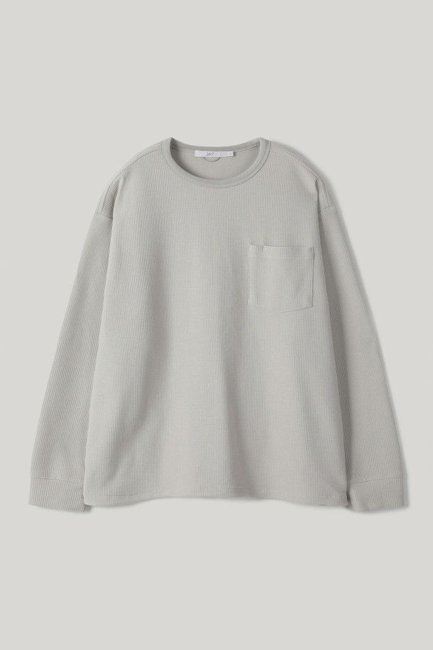 24/7 series - 긴팔티셔츠 - WAFFLE LONG SLEEVE (247)