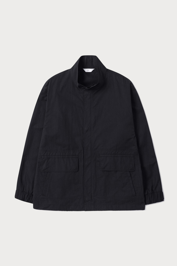 [24/7 series] STAND COLLAR COMMUTE JACKET (247)_BLACK_0