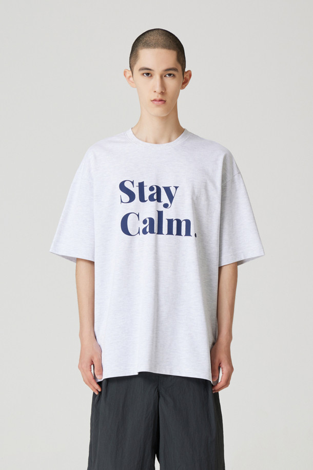 24/7 series - 반팔티셔츠 - STAY CALM GRAPHIC T-SHIRTS (247)