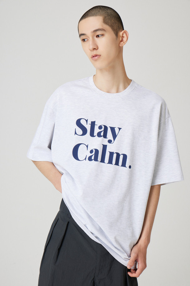 24/7 series - 반팔티셔츠 - STAY CALM GRAPHIC T-SHIRTS (247)