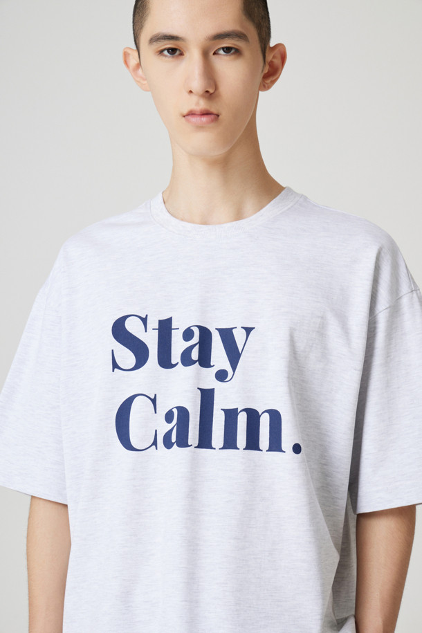 24/7 series - 반팔티셔츠 - STAY CALM GRAPHIC T-SHIRTS (247)