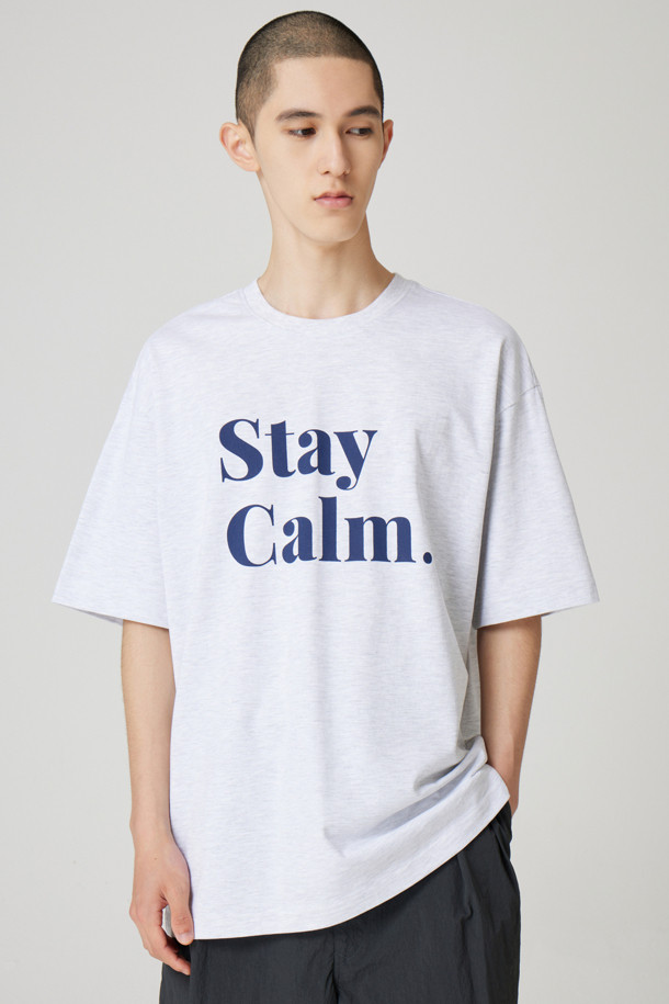 24/7 series - 반팔티셔츠 - STAY CALM GRAPHIC T-SHIRTS (247)