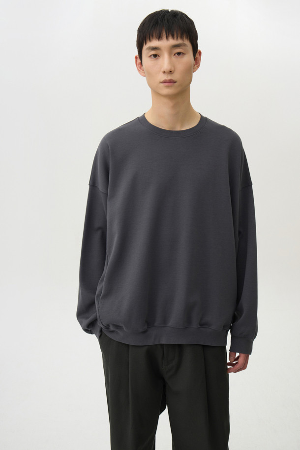 24/7 series - 스웨트셔츠 - USA COTTON OVERSIZED SWEATSHIRTS (247)