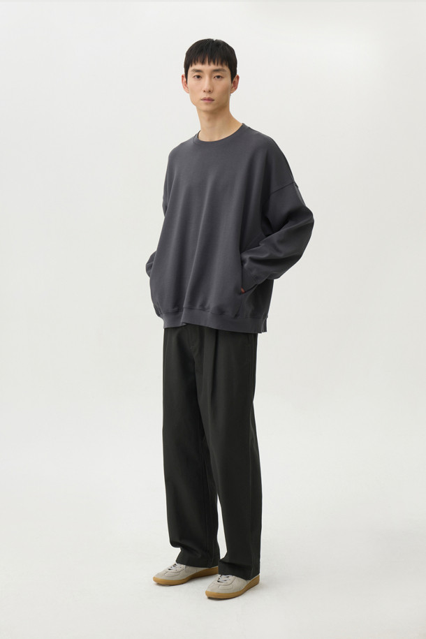 24/7 series - 스웨트셔츠 - USA COTTON OVERSIZED SWEATSHIRTS (247)