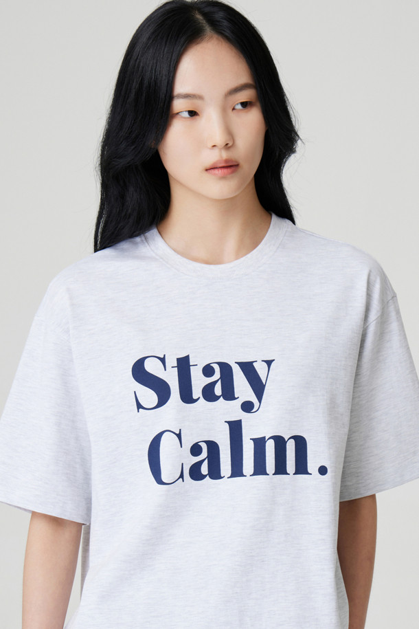 24/7 series - 반팔티셔츠 - STAY CALM GRAPHIC T-SHIRTS (247)