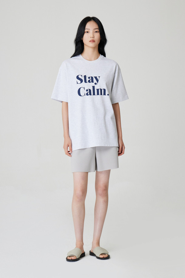 24/7 series - 반팔티셔츠 - STAY CALM GRAPHIC T-SHIRTS (247)