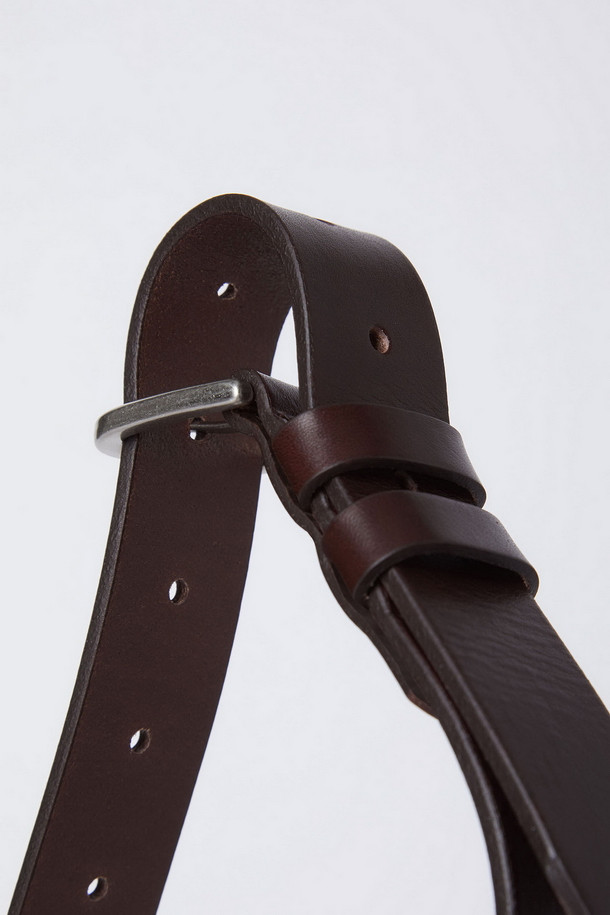 24/7 series - 벨트 - UNLINED LEATHER BELT (VERA PELLE) 