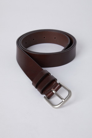 UNLINED LEATHER BELT (VERA PELLE) 