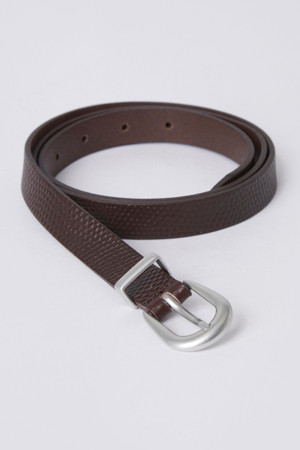 LIZARD EMBO PATTERN BELT