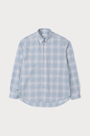 [24/7 series] OMBRE CHECK SHIRTS (247)_BLUE_0